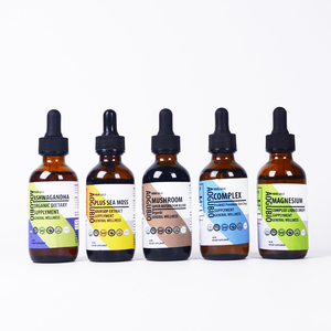 Gocce Liquide di Clorofilla Personalizzate all'Ingrosso, 50mg per Porzione, Estratto di Foglie di Gelso, Gusto Menta Piperita, 30 Porzioni, Flacone di Gocce Orali - Product Image 4