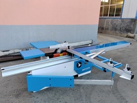 Scie à panneaux de précision pour le travail du bois, scie à table coulissante manuelle pour la découpe de MDF, contreplaqué, panneaux de particules, production de meubles