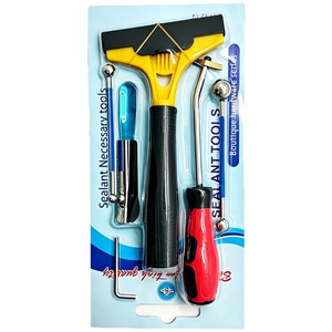 Dituo Tile Grout Cleaning <b>Tool</b> <b>Set</b> 6-Piece Stainless Steel Plastic Professional For Tiles Wall Grout - Product Image 2