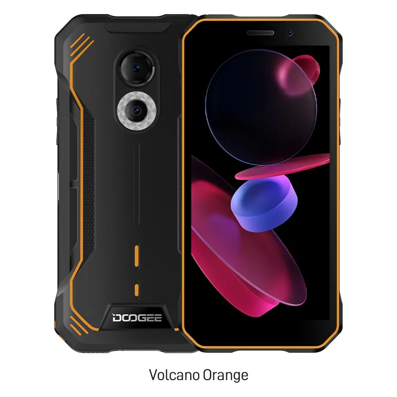 Hot Sale DOOGEE S51 Smartphone 12MP AI Double Camera 5180mAh Rugged Phone 8MP Front Camera 4GB +64GB 6.0" HD Octa Core Cellphone