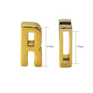 ตัวอักษรโลหะแบบเลื่อนได้ A-Z และสัญลักษณ์ต่างๆ ชุดอักษรย่อ DIY สำหรับตกแต่งเคสโทรศัพท์ ขายดี - Product Image 3