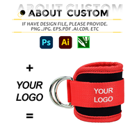 Vente chaude Fitness Cheville Protection Ceinture Boucle Jambe Formation Fesses Formateur Pull Cheville Leggings Sangle Cheville Accessoires