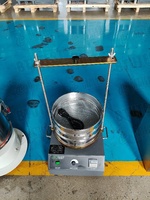 Máquina Agitadora de Tamices de Laboratorio Eléctrica para Análisis de Tamaño de Partículas, Tiempo y Amplitud Ajustables, para Pruebas de Suelo y Agregados