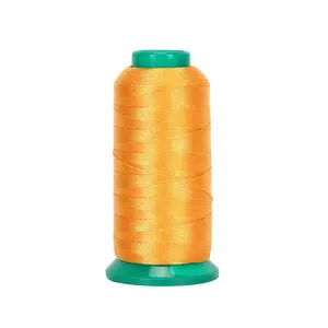 Eco-friendly Factory Price 150d/3 Dyed Colors Nylon 66 Bonded Sewing Thread Strong Nylon Thread