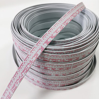 Cable Plano de Cinta con Rayas Rojas y Grises, 26AWG, Multicore, 10P, 16P, 20P, 24P, 40P, para Equipos Electrónicos