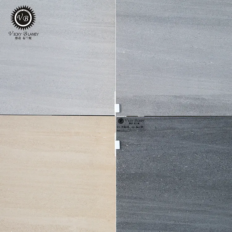 Opaco Pavimento di Piastrelle 60*60 Durevole Bagno Del Pavimento Della Parete di Colore Scuro Piastrelle di Ceramica