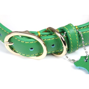 Twinsis Design cuir véritable chiot noeud papillon collier réfléchissant chien cou sangle avec motif solide luxe cadeau pour animaux de compagnie colliers de chien - Product Image 4