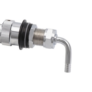 Robinet de bière pression de type belge avec contrôle de débit Robinet distributeur de boissons Homebrew - Product Image 5