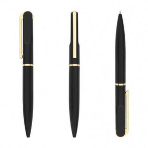 High End Custom Logo Matte Black Ballpoint <b>Pen</b> for Business Office Soft Metal <b>Pen</b> 0.7mm Writing Width Good Texture Rubber Finish - Product Image 4