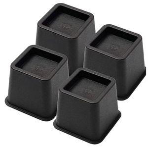 भारी-शुल्क 3-4.3 इंच आयताकार प्लास्टिक फर्नीचर रेज़दार ब्लॉक लिफ्ट और वॉशिंग मशीन समर्थन 4000 पाउंड - Product Image 5