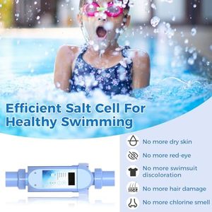 Intelligente pannello digitale blu <span class=keywords><strong>sale</strong></span> cloro generatore fino a 16,000 galloni sistema di <span class=keywords><strong>piscina</strong></span> materiale plastico per <span class=keywords><strong>piscina</strong></span> di acqua salata - Product Image 5