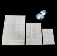 Pack de glace en gel sec et léger CSI pour la livraison de nourriture pour garder les aliments frais Sac à déjeuner longue durée Absorbe l'eau Feuilles de glace