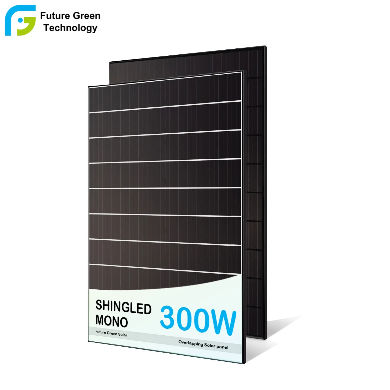 แฟชั่นใหม่ใช้ในเชิงพาณิชย์ Shingled Monocrystalline แผงเซลล์แสงอาทิตย์300วัตต์24โวลต์โมดูล300วัตต์ผู้ผลิตจากประเทศจีน