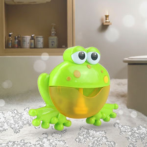 Jouet de <span class=keywords><strong>bain</strong></span> pour bébé <span class=keywords><strong>grenouille</strong></span> à ventouse pour baignoire, souffleur de bulles automatique musical en plastique ABS KSF pour les enfants de 2 à 4 ans - Product Image 6