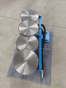 Accessoire d'excavatrice, scie rotative à 4 lames - Product Image 1