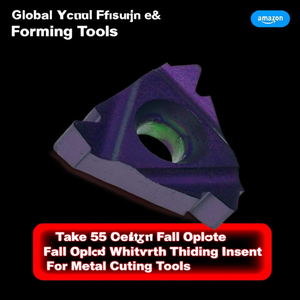 Ttake 55 Degree Full Profile Whitworth <b>Threading</b> Insert For Metal Cutting <b>Tools</b> - Product Image 3