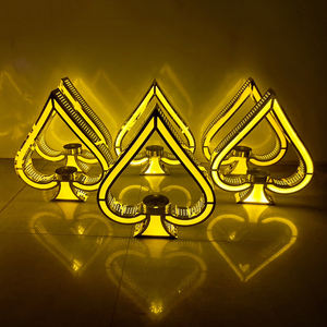 Soporte de exhibición para glorificador de vino recargable, luminoso, para vino, champán, brillante, LED - Product Image 3