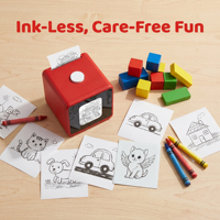Mini imprimante thermique IA pour enfants, impression vocale vers image, technologie d'impression thermique sans encre, créative et amusante