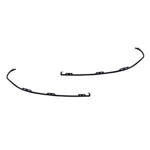 Moldura de Parachoques Delantero para Mercedes-Benz Clase CLA W117 2013-2015, A1178851322L A1178851422R, Plástico ABS con Recortes para Faros Antiniebla - Product Image 2