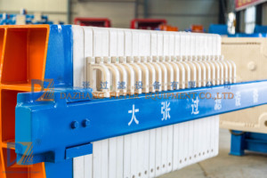 Chi phí thấp Công suất lọc lớn áp lực cao bán tự động thủy lực buồng Lọc Báo Chí cho nước thải bùn Lọc - Product Image 6