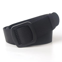 Ceinture tactique robuste en nylon, boucle en alliage à dégagement rapide, réglable, accessoire de chasse en plein air, polyvalente, durable
