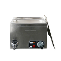 Chauffe-chocolat Machine de fusion Acier inoxydable Chauffe-chocolat électrique Machine de fusion de chocolat Machine de trempe avec robinet