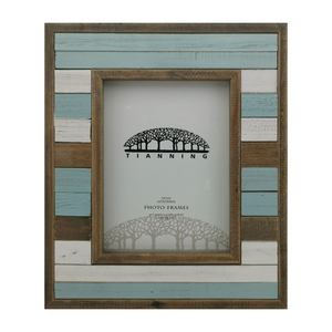 Coastal Style Inner Border Vintage Antique Weathered Reclaimed <strong>Shabby</strong> <strong>Chic</strong> Wooden <strong>Picture</strong> <strong>Frame</strong> Distressed Wood Photo <strong>Frame</strong> - Product Image 3