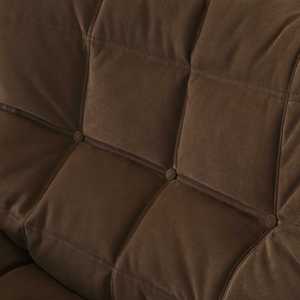 Luxury Modern Deep <b>Seating</b> Sectional Sofa Soft Fabric 3 Seater Couch for Mansion Living Room - Product Image 6