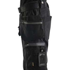 BLAKLADER - 180525139900D116 Pantalon d'artisan Softshell Noir-PANTALON DE TRAVAIL EAN 7330509751893 PANTALON DE TRAVAIL CARGO - Product Image 5