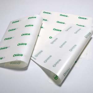 18*18CM Brand Logo Parchment Baking <b>Grease</b> Proof <b>Paper</b> Printed Greaseproof Food Wrapping <b>Paper</b> for Deli Food Bread Packaging - Product Image 1