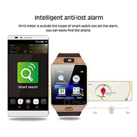 Jam Tangan Pintar DZ09 IP67 Tahan Air 3G 4G SIM Kartu TF Dengan Kamera Panggilan Video WiFi Pelacak Kebugaran Detak Jantung Mendukung Android IOS