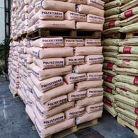 Granulés de polystyrène GPPS de qualité alimentaire, granulés PS GPPS pour cuillères en plastique