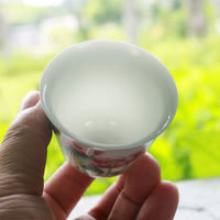 Ensemble de tasses à thé en porcelaine artisanale personnalisées avec logo, tasse à thé arabe individuelle en céramique