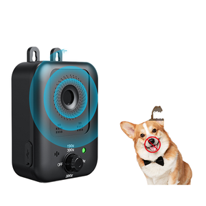 Elektronisches Hochleistungs-Ultraschall-Rinden kontroll gerät Benutzer definiertes wiederauf lad bares Anti-Bite-<span class=keywords><strong>Barking</strong></span>-Stop Tragbares Outdoor-Hundes chutz mittel - Product Image 3