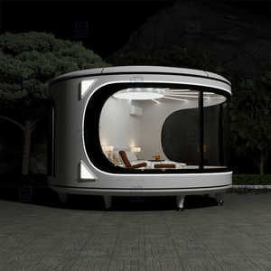 Casa Redonda Tipo Cabaña Guose con Cama, Casa Personalizada, Cabaña Tipo Cápsula Espacial - Product Image 4