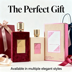 Coffret cadeau de <span class=keywords><strong>parfum</strong></span> de Noël de luxe, sélection de senteurs festives, velours rouge, cadeau idéal pour les fêtes, emballage OEM, étiquette privée - Product Image 6