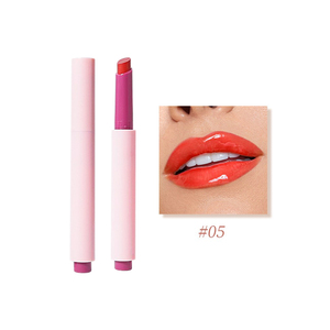 أحمر شفاه نباتي عالي الجودة بعلامة تجارية خاصة، طويل الأمد ومقاوم للماء، أحمر شفاه معدني مرطب بكميات طلب صغيرة - Product Image 4