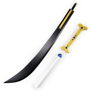 Dracule <span class=keywords><strong>Mihawk</strong></span> Cosplay Sword <span class=keywords><strong>ONE</strong></span> <span class=keywords><strong>PIECE</strong></span> Anime Epée en bois Enfants Cosplay Boy Toys - Product Image 4