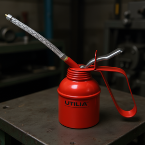 Bomba de aceite Utilia de 200g con manguera flexible para lubricación de maquinaria - Product Image 3