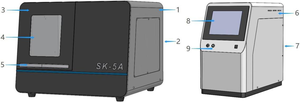 Machine de fraisage dentaire 5 axes en zircone Yucera SK-5A Cad/Cam – Prix compétitif - Product Image 2