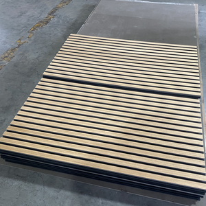 Pannello Acustico Moderno Ecologico in Fibra di Poliestere Akupanel 3D con <span class=keywords><strong>Design</strong></span> a Doghe e Modello 3D per Hotel e Studi - Product Image 5
