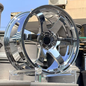 ล้ออลูมิเนียมอัลลอย17นิ้ว18นิ้ว5X114.3 5X120 5x112สีเงินล้อปลอมแปลงสำหรับรถแข่งขนาด17นิ้ว18นิ้วสำหรับ Vossen oz <span class=keywords><strong>Nismo</strong></span> TE37 SL - Product Image 6