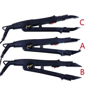 Loof Professional A B C Keratin Hot Fusion Control Extensiones de cabello Herramientas <span class=keywords><strong>para</strong></span> poner Thermo Hair Extension Iron Machine - Product Image 5
