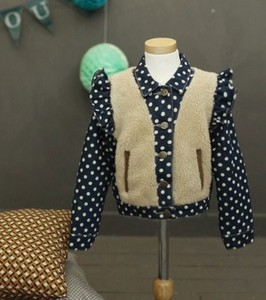 <span class=keywords><strong>Cappotto</strong></span> in Denim di <span class=keywords><strong>pelliccia</strong></span> invernale 2015 con <span class=keywords><strong>cappotto</strong></span> caldo da ragazza in pizzo - Product Image 3