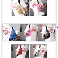 Sac banane RFID léger et compact avec poches zippées pour le quotidien, les voyages, la course à pied et la chasse
