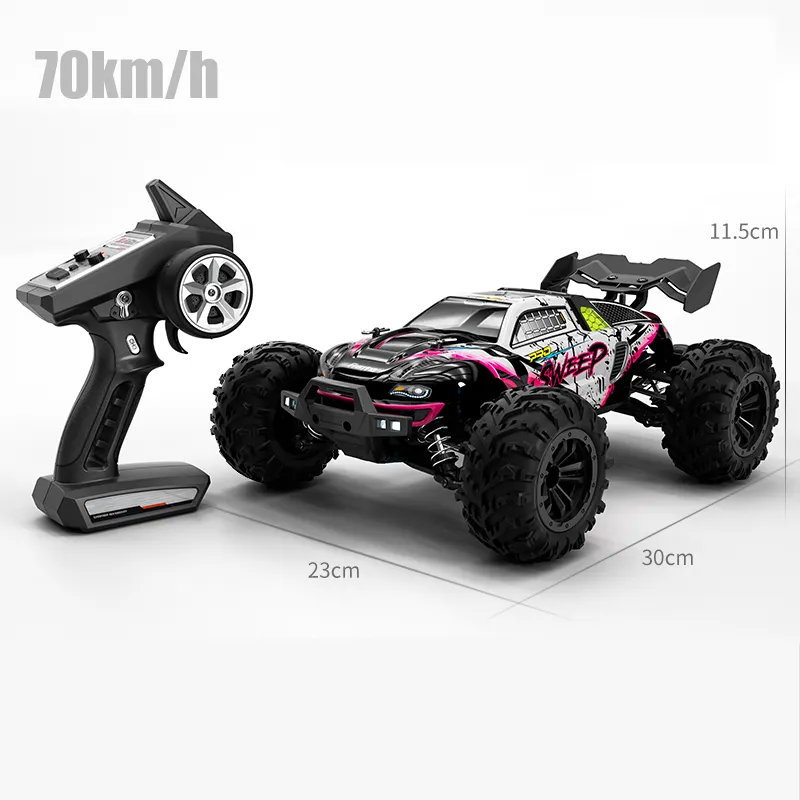 1/16 Quality Upgraded Version Big Wheels 70Km Hsp Super Fast Drift 4Wd Brushless Motor High Speed Rc Car