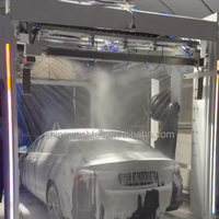 Lave-auto automatique sans contact à prix d'usine avec bras de pulvérisation robotisé 360 degrés à suivi de contour et levage intégré