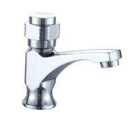 Robinet de lavabo simple eau froide G1/2 en alliage de zinc finition chromée pour salle de bain – Approvisionnement direct usine