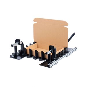 Manual Baler Aircraft Box Folding Machine <b>Paper</b> Auxiliary Roller Folding Tool Size Adjustable - Product Image 2