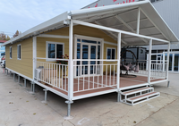 Conteneur d’habitation mobile préfabriqué prêt à l’emploi de 40, 20 ou 30 pieds, maison modulable, villa préfabriquée de 2, 3, 4 ou 5 chambres, habitation portable
